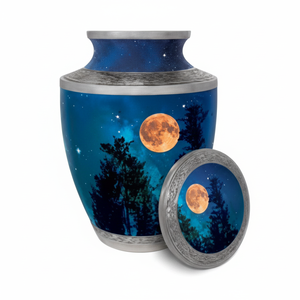 Urnas de cremación al por mayor para adultos modernas hechas a mano, urnas conmemorativas decorativas para cenizas masculinas y femeninas, urnas de entierro - Product Image 1