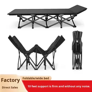 Portable Lightweight PVC <b>Folding</b> <b>Bed</b> for Office & Outdoor <b>Camping</b> Use With Modern Simple Design FB01 Single Office Nap <b>Bed</b> Porta - Product Image 3