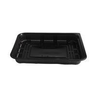 Récipients alimentaires jetables pp rentables auto-chauffants pratiques et personnalisés en plastique pour boîte à lunch