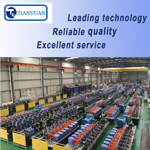 Ekspor pabrik mudah dioperasikan mesin pembuat pipa bulat untuk tabung baja karbon - Product Image 4