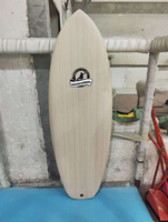 Planche de Surf en Bois de Qualité Supérieure, Planches de Surf Personnalisées en Placage Bois, Planches de Surf en Bois EPS de Qualité Supérieure avec Cane Blanche