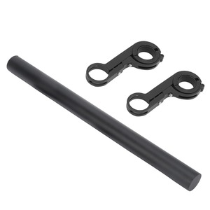 Support d'extension de guidon en alliage d'aluminium pour vélo, fixation double pour phare de vélo, pièces d'extension - Product Image 2