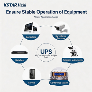 Kstar YDC9103S 3000VA <span class=keywords><strong>3Kva</strong></span> <span class=keywords><strong>2700W</strong></span> Onduleur en ligne à double conversion haute fréquence avec 72V DC - Product Image 3