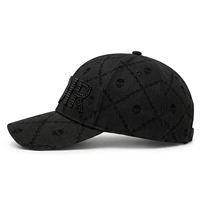 Topi Baseball Vintage Berkualitas Tinggi, Model Distressed, Bordir Tangan, Unisex, Laris Manis Antar Negara, Tersedia Label Pribadi