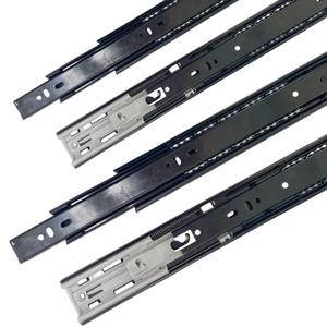 <span class=keywords><strong>Rail</strong></span> de guidage télescopique renforcé pour <span class=keywords><strong>porte</strong></span> <span class=keywords><strong>coulissante</strong></span>, tiroir, meuble, 30cm - Product Image 2