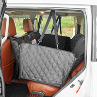 Hamaca Extra Resistente para Perros en el Auto, OEM/ODM, para Asiento Trasero, Resistente a la Suciedad, Tela de Imitación de Nailon, Funda para Asiento de Mascotas, Hamaca Grande para Perros