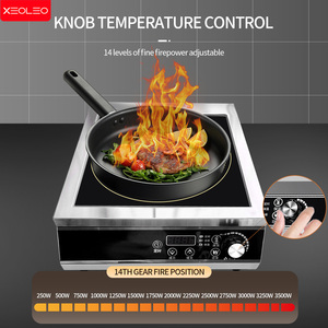 Xeoleo Thiết Kế Phẳng Thương Mại Bếp Cảm Ứng 3500W Cảm Ứng Cookertop Bếp Cảm Ứng Với Thời Gian Điều chỉnh Nhiệt Độ - Product Image 6
