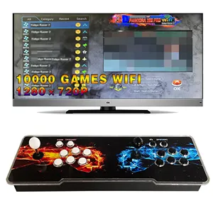 Atari makinesi video oyunu adet video 3D kiti kurulu arcade oyun konsolu 10000 in 1 WiFi 64G oyun konsolu