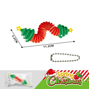 Hot bán New mùa xuân Cây giáng sinh giáng sinh hat Pop Top Ống Pop nó bồn chồn đồ chơi Keychain Pop Ống đồ chơi cho trẻ em - Product Image 5