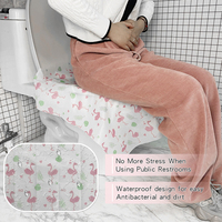 Sarung jok sekali pakai, penutup kertas kursi toilet cubier asiento inodoro