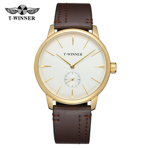 Relojes de lujo para hombre, reloj de marca de China t-winner, a la moda, sencillo, Mini mecánico clásico, venta al por mayor - Product Image 1