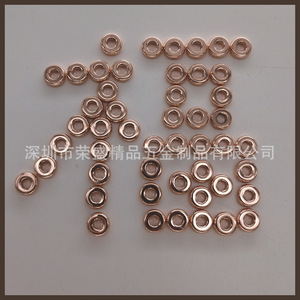 Anillos Metálicos Color Oro Rosa Para Bolsos Y Accesorios De Ropa Hechos En Shenzhen - Product Image 1