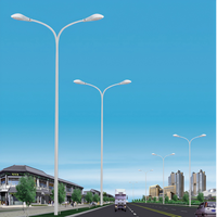 Postes de lámpara de carretera de acero inoxidable a precio de fábrica de 4m a 14m para poste de iluminación de carretera cuadrada de jardín