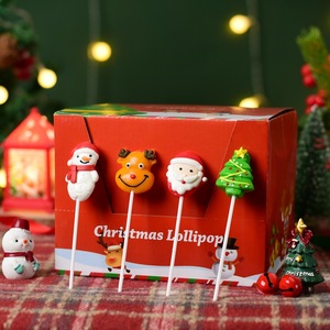 Scatola Regalo di Caramelle Dure Natalizie Rivestite all'Ingrosso, Lecca-lecca Multicolore al Gusto Frutta 576g/Scatola, Pronte all'Uso, Durata 365 Giorni - Product Image 3