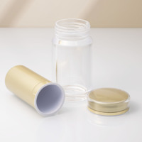 100g Bouteille médicale en plastique de qualité alimentaire pour bouteille vide pour pilules, capsules, comprimés et suppléments vitaminiques avec bouchon à vis