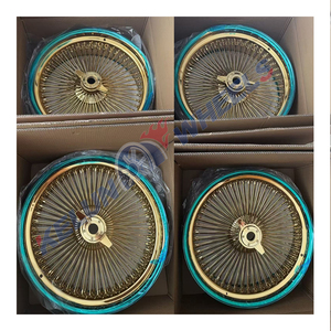 Dayton Knock Off Phong cách Dây bánh xe 22/20 inch tách rời vàng dây bánh xe nói Dây bánh xe - Product Image 2