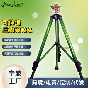 Tête d'arroseur télescopique 100-150 mm, angle de buse réglable, arrosage de jardin, horticulture, arrosage, arroseur en métal - Product Image 4