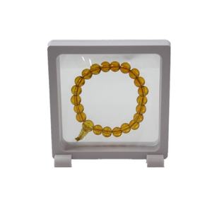 9x9x2cm प्लास्टिक झिल्ली फोटो फ्रेम प्रदर्शन संग्रह गहने झिल्ली बॉक्स - Product Image 2