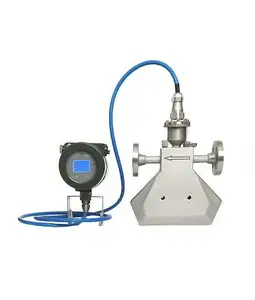 Medidor de fluxo de água líquido RS485, fluxo de fluxo de água líquido GLP, oxigênio, gás Coriolis, tipo compacto, 4 polegadas, DN100mm PN40 304SS
