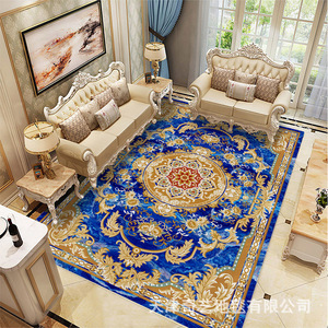 Alfombra Persa de Terciopelo Cristal de Lujo, Alfombra Moderna Suave Antideslizante para Sala de Estar y Dormitorio, Tapete Decorativo para Hogar y Hotel - Product Image 5