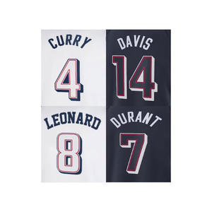 2024 Nouvelles Paires USA Basketball Jersey 4 Curry 8 Leonard 7 Durant 5 <span class=keywords><strong>Edwards</strong></span> 14 <span class=keywords><strong>Anthony</strong></span> - Product Image 1