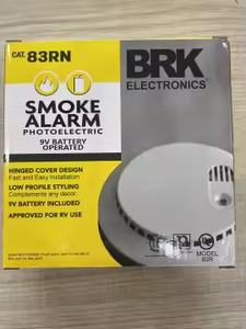 מפעל באיכות גבוהה 9v גלאי עשן גלאי עשן ציוד בטיחות אש - Product Image 6