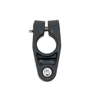 Support de cymbale droit professionnel noir UNLOCKDRUM, lot de 2, tube de 10 mm avec kit de fixation de cymbale