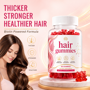 Gummies en gros <span class=keywords><strong>pour</strong></span> la croissance des <span class=keywords><strong>cheveux</strong></span>, marque privée OEM, vitamines biotine <span class=keywords><strong>cheveux</strong></span> peau ongles, collagène, supplément végétalien biologique anti-<span class=keywords><strong>chute</strong></span> <span class=keywords><strong>de</strong></span> <span class=keywords><strong>cheveux</strong></span> - Product Image 4