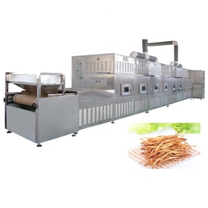Machine de déshydratation industrielle automatique à micro-ondes pour choux-fleurs jaunes, équipement de séchage de légumes par micro-ondes - Product Image 1