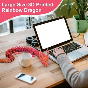 Jouet en plastique Dragon du Nouvel An chinois - Jouet interactif amusant pour enfants pour les célébrations festives - Product Image 4