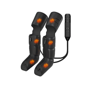 Beoka-Botas de compresión con cremallera para masaje de pierna completa, botas de compresión de aire de 3 cámaras, 2600mAh - Product Image 1