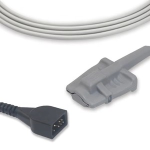Medke Venta al por mayor Adulto Punta suave Silicona Spo2 Sensor Reutilizable SpO2 Sensores 7 Pin Monitor Spo2 Sensor Compatible con <span class=keywords><strong>Nonin</strong></span> - Product Image 1