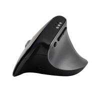 Mouse Ergonomis Vertikal VCOM dengan Receiver USB Dual-mode 2.4GHz Wireless Optical Mouse DPI yang Dapat Disesuaikan 1000 1600 2400