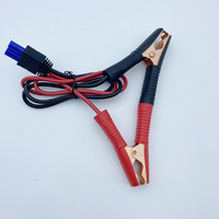 Câble d'alimentation haute fréquence 100A en cuivre pur pour voiture avec pince crocodile, connecteur mâle et connecteur femelle – Approvisionnement direct usine