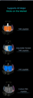 Module de remplacement de joystick TMR à tension réglable Besavior Edge Stick Plug & Play pour manette P5 Edge