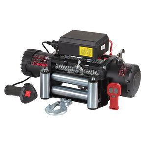 Cabrestante Eléctrico de 12000 lb con Certificación CE para Auto, 4x4, Camioneta de Alta Velocidad, con Cable de Acero/Cuerda de Nylon de 12V - Product Image 3