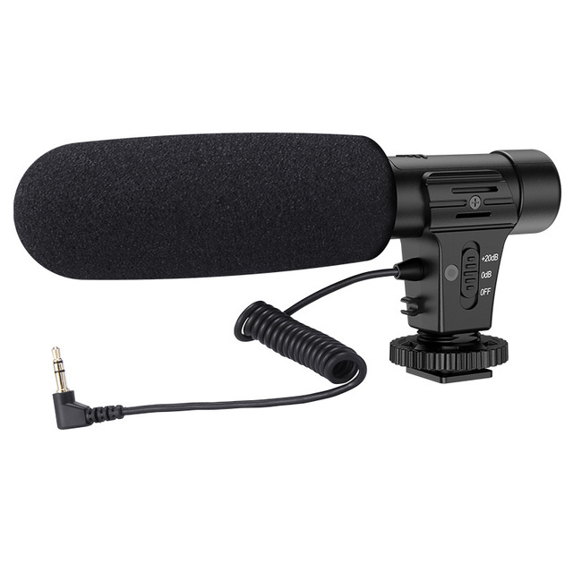 Winait MC01 Cheap 3.5MM Microphone for Digital Camera and Video Camcorder