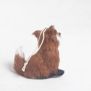 รูปปั้นจิ้งจอกแดง32ซม. สีที่กำหนดเองอุปกรณ์ประกอบฉากการถ่ายภาพสุนัขจิ้งจอกเก้าหางยอดนิยมของขวัญขายดีเครื่องประดับนำโชคสุนัขจิ้งจอกเก้าหาง - Product Image 2