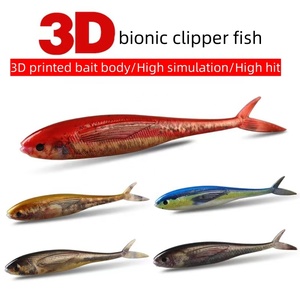 Señuelo <span class=keywords><strong>de</strong></span> plástico blando <span class=keywords><strong>de</strong></span> alta calidad, 2 uds., 12,5 cm, 11g, impresión 3D, aleta <span class=keywords><strong>de</strong></span> pez biomimética, señuelo <span class=keywords><strong>de</strong></span> cola <span class=keywords><strong>de</strong></span> tenedor <span class=keywords><strong>de</strong></span> pesca suave para todas las aguas - Product Image 5