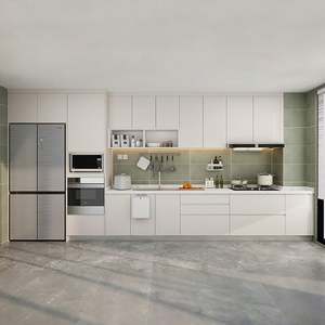 Open <b>Kitchen</b> Cabinets Whole-House <b>Storage</b> <b>Cupboards</b> Quartz Stone Countertops <b>Kitchen</b> Islands - Product Image 1