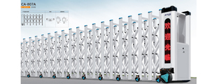Daire kullanımı için otomatik elektrikli geri çekilebilir araba çit kapısı güvenlik fonksiyonu - Product Image 4