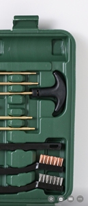 Kit universel de nettoyage d'armes à feu avec brosses en laiton, tiges durables et étui rigide pour l'entretien multifonctionnel des armes - Product Image 2