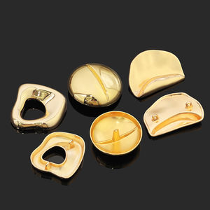 Botones de Costura Personalizados de Fábrica, Botones de Metal con Forma Irregular de Concha Marina, Estrella de Mar, con Logo Personalizado - Product Image 2