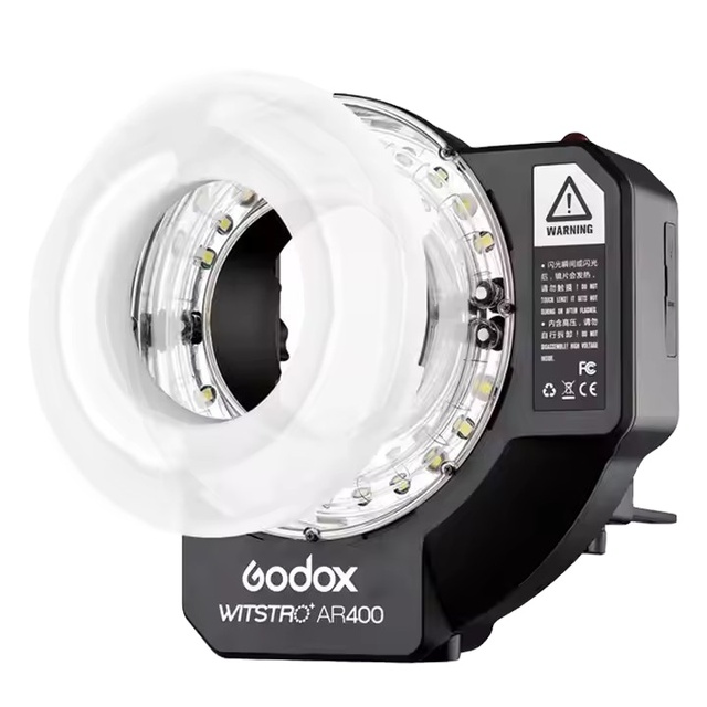 Godox AR400 400W Macro Ring Flash Light With Li-ion Battery Camera Flash Lights
