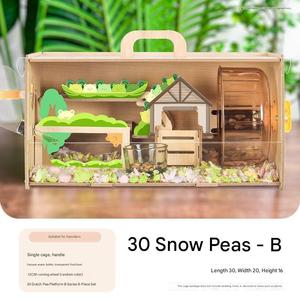 <span class=keywords><strong>Cage</strong></span> à hamster en acrylique, nouveau design, terrarium pour reptiles, respirant, transparent, habitat pour petits animaux, maison pour rats, grande <span class=keywords><strong>cage</strong></span> à hamster - Product Image 6