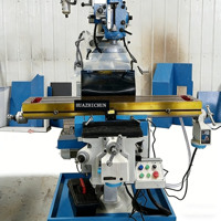 HUAZHICHUN X6330 Fraiseuse verticale industrielle Nouveau moulin de table Bridgeport
