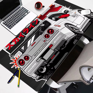 Özel büyük oyun araba Mouse Pad İmalat makinesi yüceltmek için fare altlığı 70*30 özel Anti-skid klavye Mouse Pad ile - Product Image 3