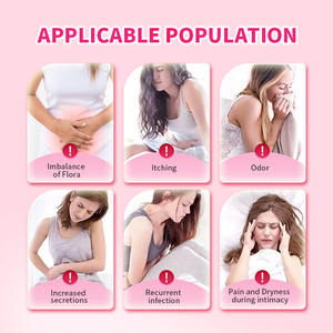 Prof.Ding OEM Atacado Ácido Bórico Supositórios Comprimido Vagina Limpeza pH Balance Cápsulas <span class=keywords><strong>Vaginal</strong></span> Pops Supositório - Product Image 5