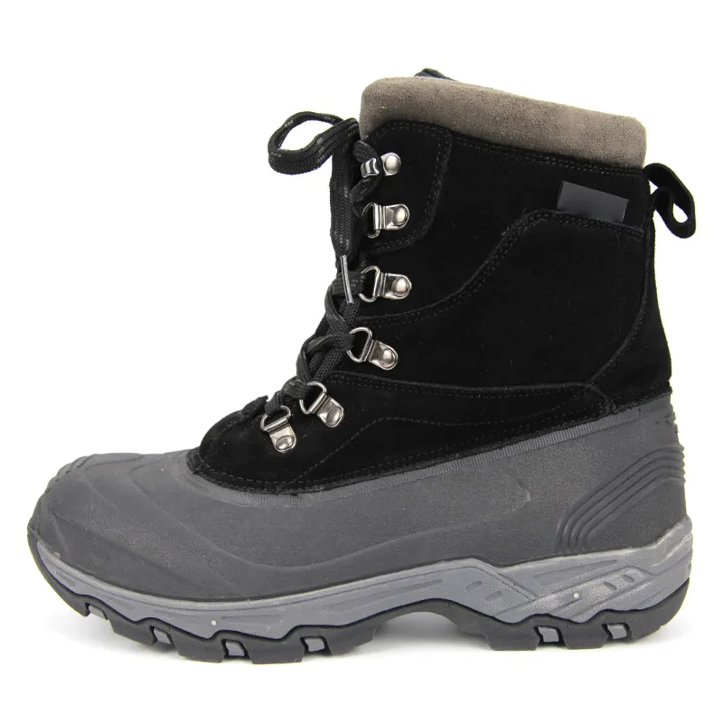 MenのInsulated Waterproof Winter Snow Boots Large Size Outdoor Traveling Hiking Boots Winter Man Boots