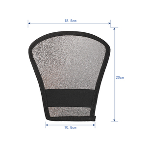 Mini fotografia del produttore di alta qualità per fotocamera DSLR Speedlite <span class=keywords><strong>Flash</strong></span> diffusore <span class=keywords><strong>Softbox</strong></span> riflettore argento <span class=keywords><strong>Flash</strong></span> Light - Product Image 2